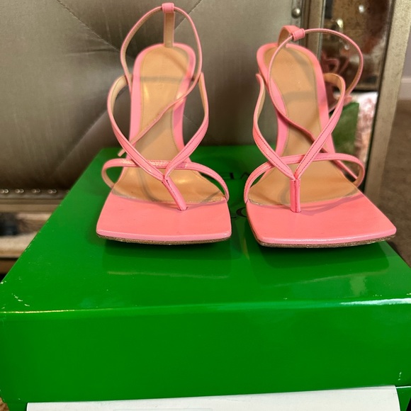 Bottega Veneta Stretch Multistrap Wedge Sandal - Picture 5 of 5